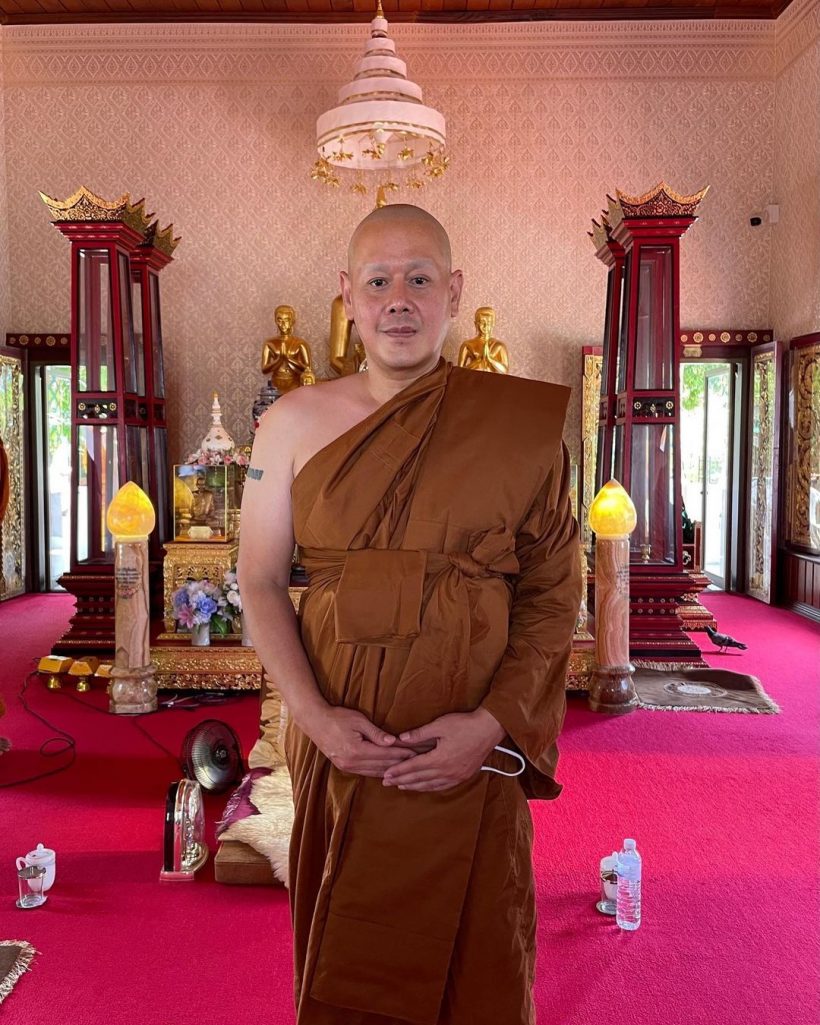 อนุโมทนาบุญ เปิดภาพแรก พระเป๊ก สัณณ์ชัย บวชอีกครั้งที่เชียงใหม่