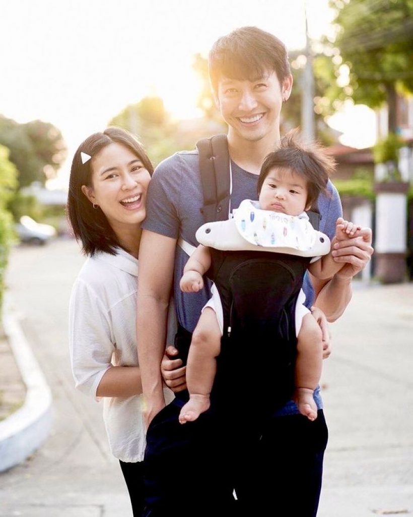  เปิดภาพล่าสุด น้องพีร์เจ  ลูกชายพุฒ-จุ๋ยกินโตเร็วมากนึกว่าเด็ก2ขวบ