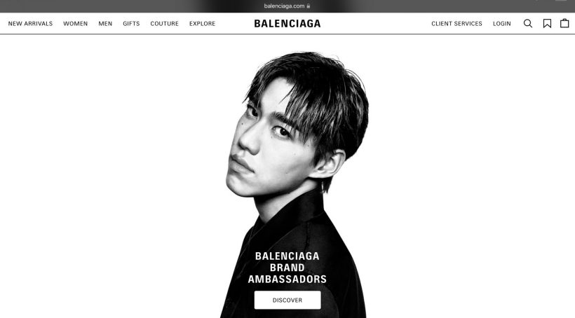 Balenciaga ประกาศให้ดาราหนุ่มไทยคนนี้ เป็นแบรนด์แอมบาสเดอร์