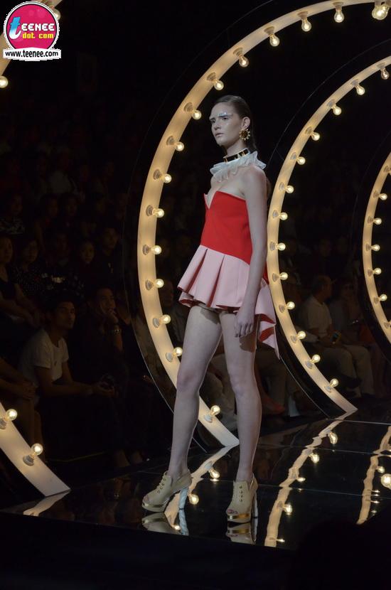 แฟชั่นโชว์แบรนด์ขวัญข้าว @ ELLE FASHION WEEK 2014 Autumn/Winter