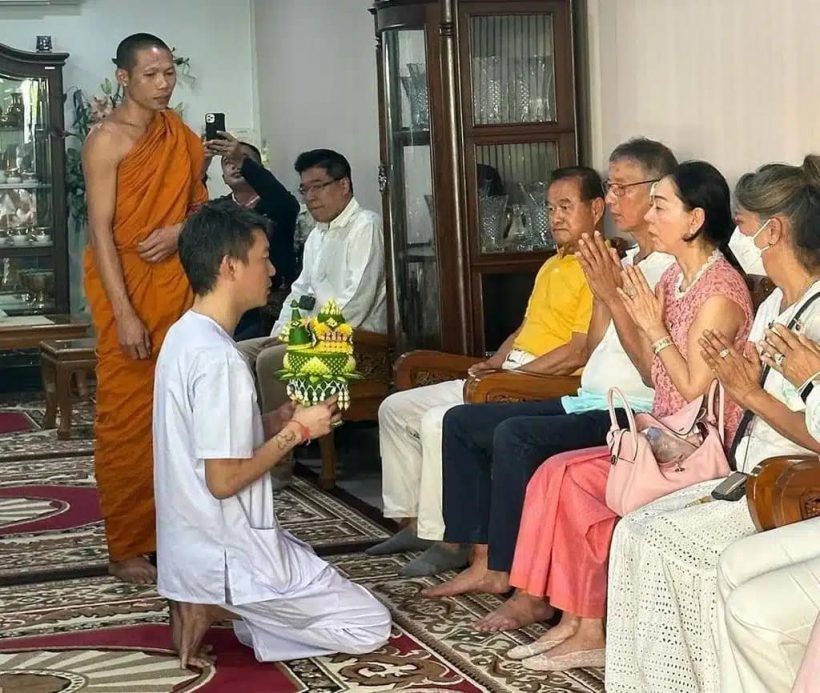 อดีตสามีนางร้ายคนดัง ลาทางโลกออกบวชศึกษาพระธรรม