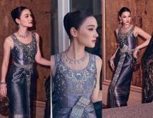 เดียร์น่า ทำถึงมาก! ใส่ชุดไทยพระราชนิยม อวดสายตาชาวโลกที่ปารีส