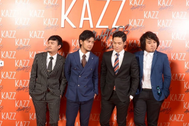 มาแล้วผลรางวัล Kazz Awards 2016  เจมส์จิ-ใหม่ ซิวรางวัลซุปตาร์แห่งปี