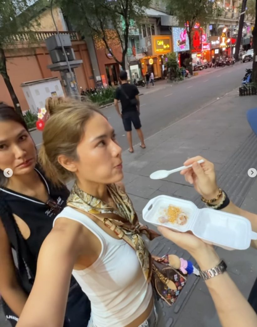 ดาราสาวดัง ทำชาวเน็ตปรบมือให้รัวๆ ปฏิเสธขนมจากแฟนเพื่อน
