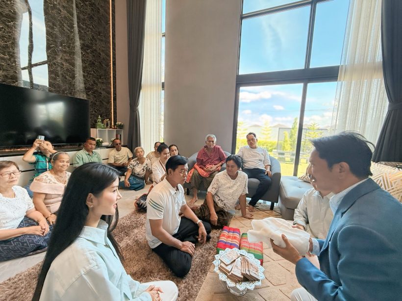 เปิดสินสอด ซัน วงศธร สู่ขอแพรวพราว อลังการมาก!!