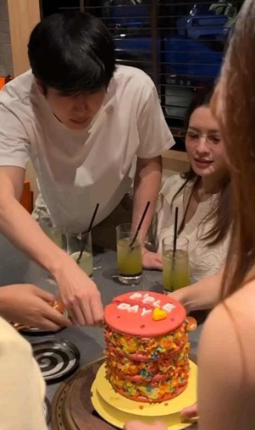 ส่อง แอฟ-นนกุล จากปาร์ตี้วันเกิดผจก.กรุ๊ปช็อตอย่างหวาน