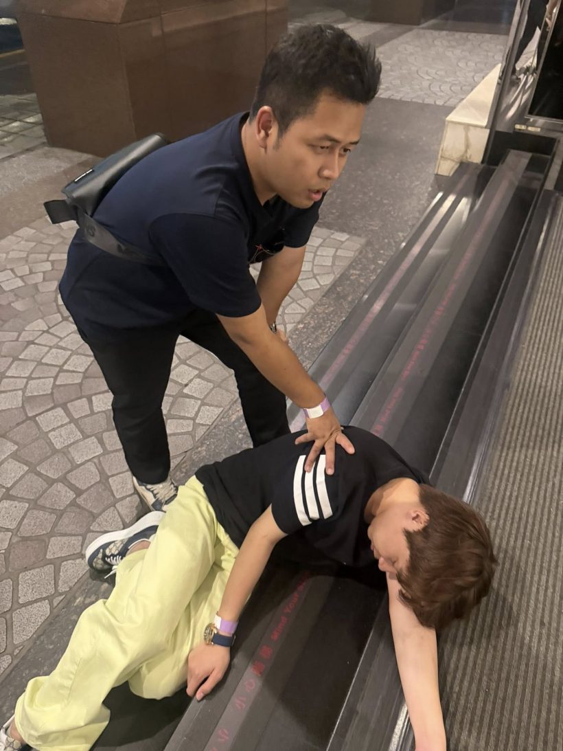 ศิลปินหนุ่มดังโต้กลับดราม่า หลังมีภาพเมา ล้มพับที่พื้นโรงแรม