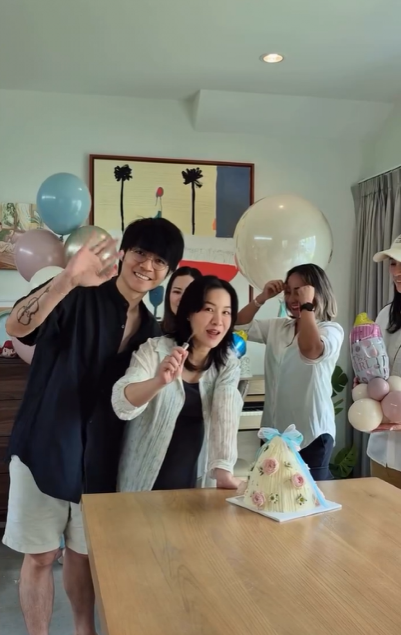 8 เดือนกว่าแล้ว! ศิลปิสาว เฉลยเพศลูก งานนี้เฮทั้งบ้าน