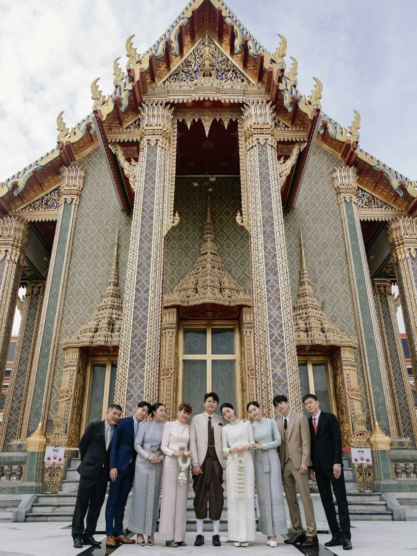 ลูกน้ำ พี่สาวนนกุล งามสง่าในชุดไทย พร้อมออกเรือนเป็นฝั่งฝา