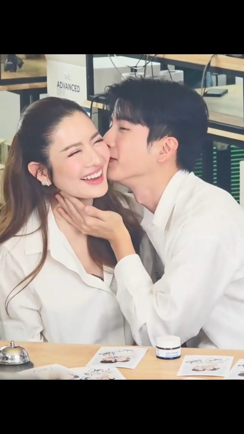 นนกุล ยัน! คลิปหอมแก้มแอฟ ไม่ได้เตี๊ยม ยอมรับเขิน!