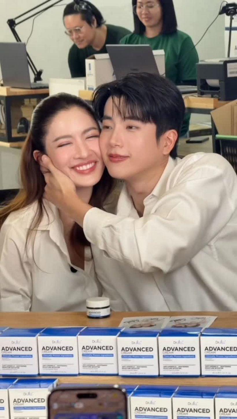 นนกุล ยัน! คลิปหอมแก้มแอฟ ไม่ได้เตี๊ยม ยอมรับเขิน!