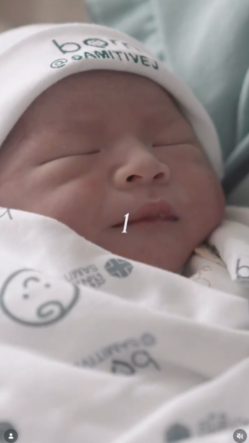 เปิดหน้าชัดๆ! น้องพบรัก ลูกชายเจมส์จิ มารายงานตัวแล้วคร๊าบ