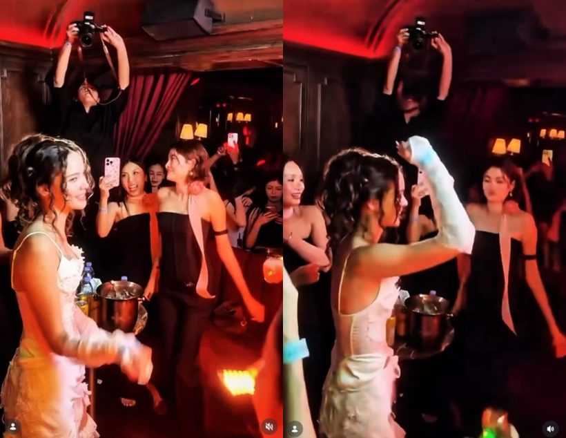 ญาญ่า รวมตัวแก๊งเพื่อนจัดปาร์ตี้สละโสด สวยอย่างกับตุ๊กตา