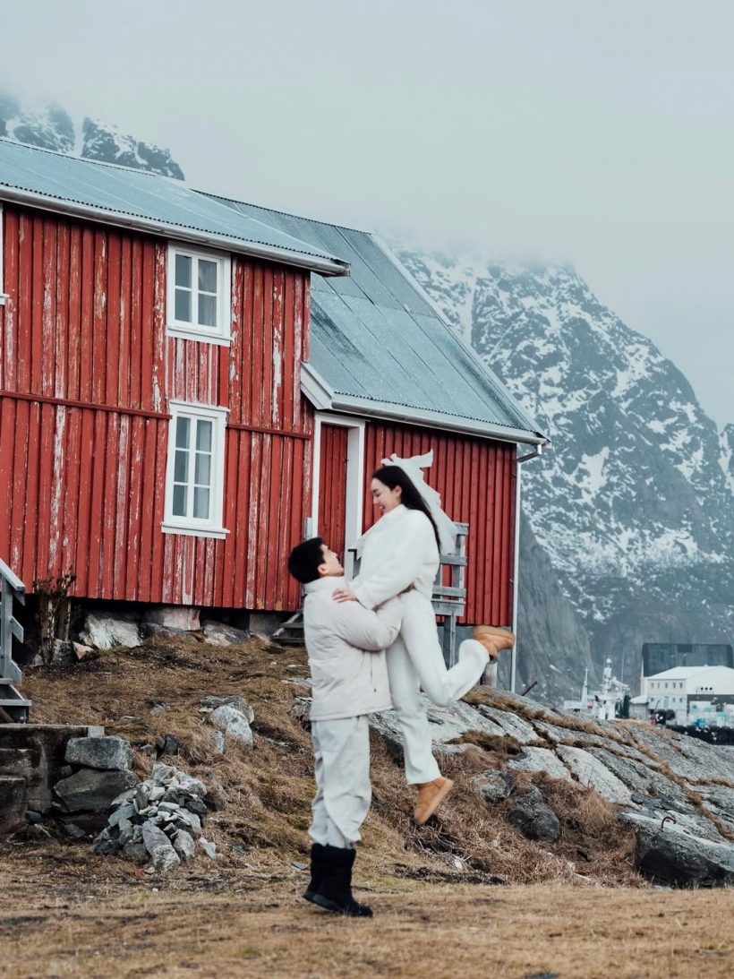 สิ้นสุดการรอคอย พระเอกขอนางเอกแต่งงาน กลางแสงเหนือ