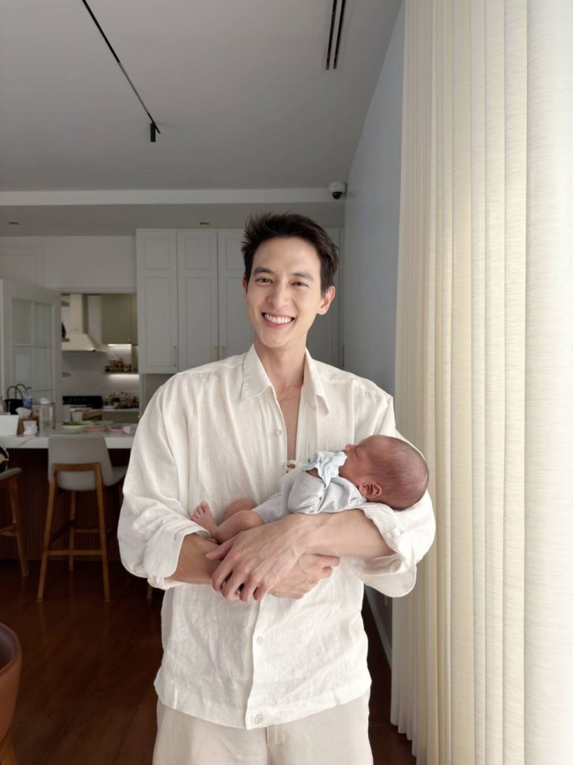 ชีวิตบทใหม่เจมส์จิ! น้องพบรักเปลี่ยนโลกทั้งใบ