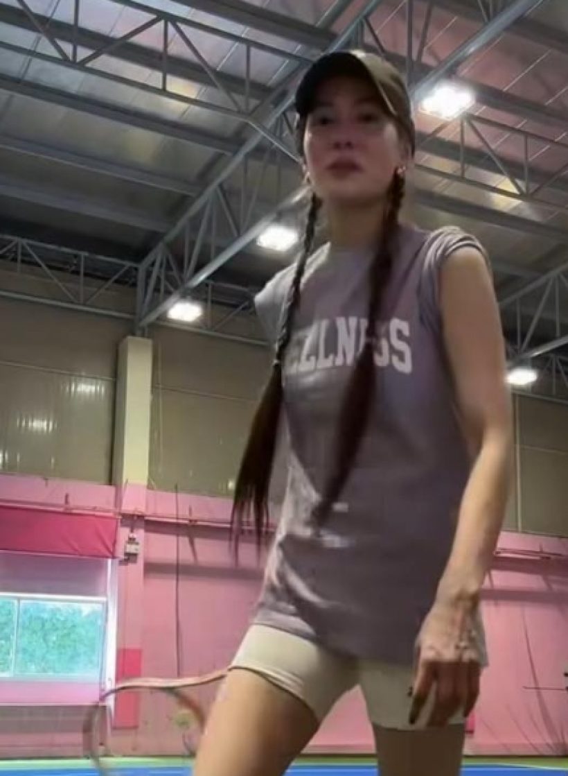 หายคิดถึง!เจนี่มิกกี้เล่นเทนนิสกับน้องโนล่า โมเมนต์นี้สุดอบอุ่น