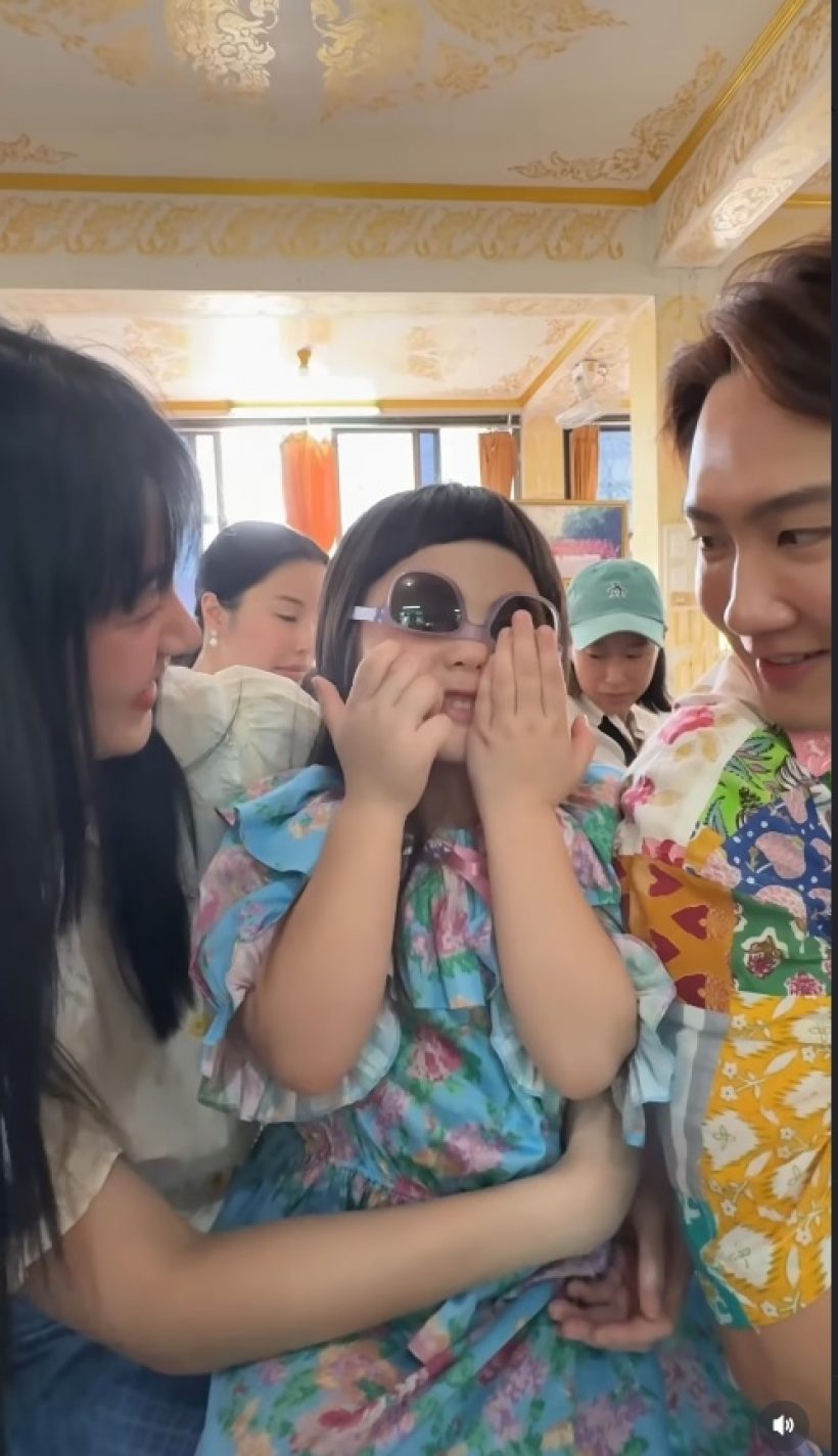 ส่องบรรยากาศวันเกิด น้องเกล จัดพิธีทำบุญใหญ่สมฐานะ