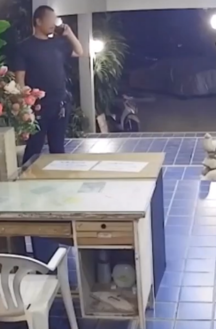 เปิดวงจรปิดวินาที อดีตกู้ภัยประกบ คริสติน ถึงห้อง!