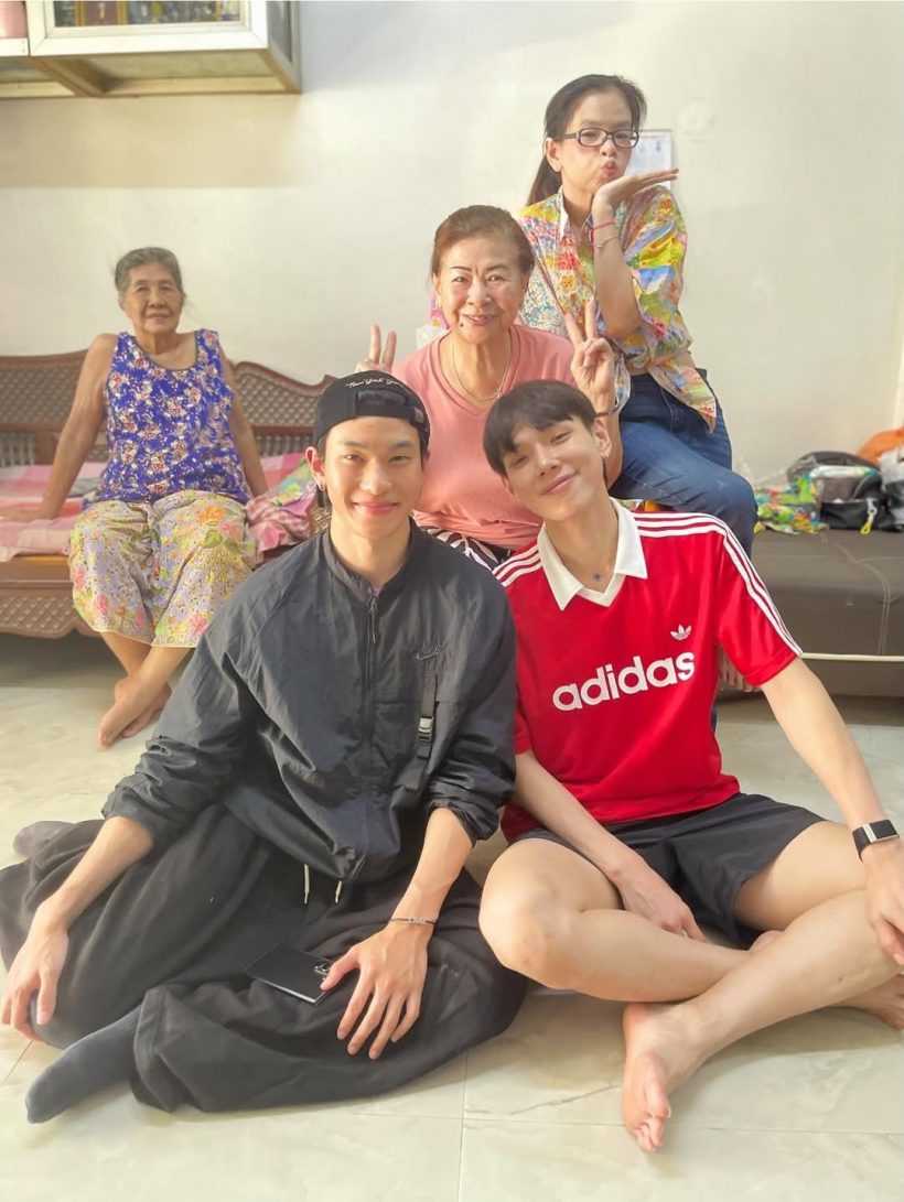 กรี๊ดสนั่น คู่นี้พากันไปไหว้ครอบครัว รับเทศกาลปีใหม่ไทย