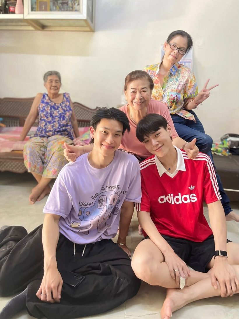 กรี๊ดสนั่น คู่นี้พากันไปไหว้ครอบครัว รับเทศกาลปีใหม่ไทย