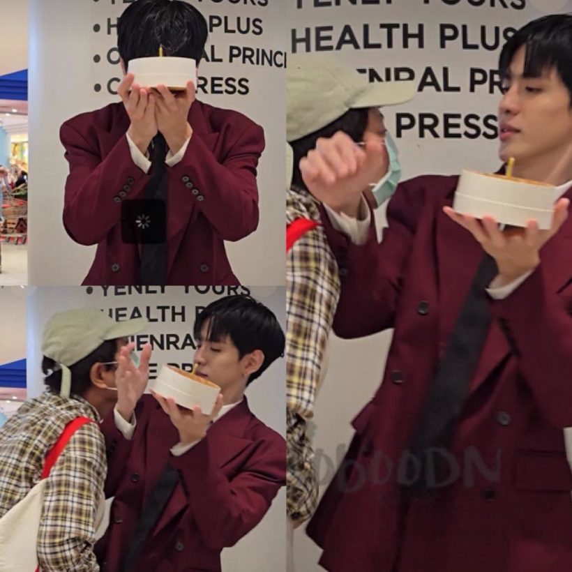 นาทีระทึก..พระเอกดังสติหลุด หลังซาแซงพุ่งใส่กลางงาน!