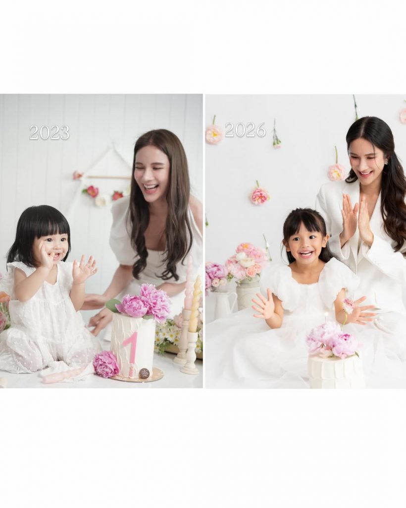 นางเอกสาวแฮปปี้ชีวิตแม่เลี้ยงเดี่ยว จนตอนนี้น้องรยา 4 ขวบแล้ว