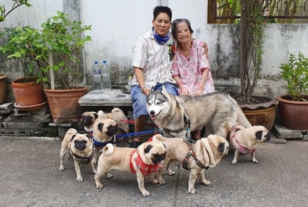 แห่ให้กำลังใจ คุณยายมารศรี เพ้อ-ไข้ขึ้นสูง ส่งตัวแอดมิทด่วน !