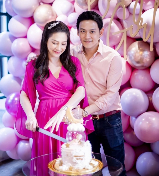 ฟลุค-นาตาลี จัดปาร์ตี้ Baby Shower ต้อนรับเบบี๋หมื่นล้าน ลูกสาวคนแรก