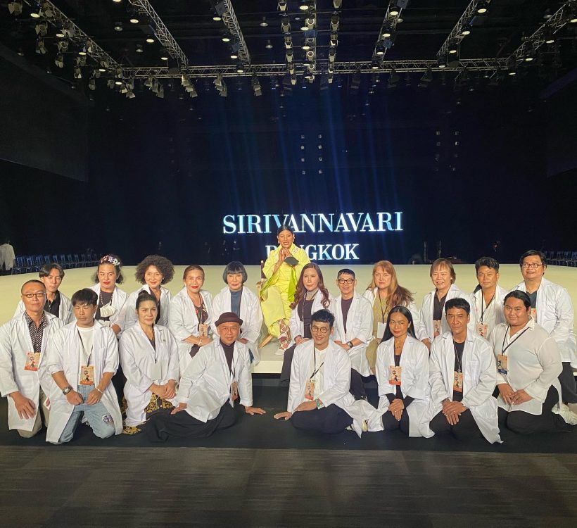 เปิดผลงาน ม้า อรนภา สะบัดแปรงรอบ10ปีในแฟชั่นโชว์ SIRIVANNAVARI