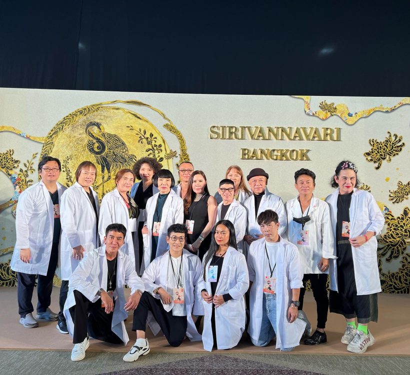 เปิดผลงาน ม้า อรนภา สะบัดแปรงรอบ10ปีในแฟชั่นโชว์ SIRIVANNAVARI