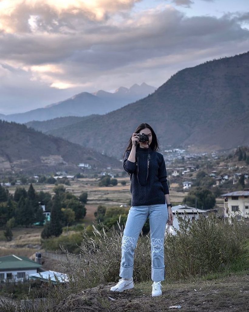 เปิดภาพนางเอกช่อง3ปักหมุดเที่ยวภูฏาน สวมชุดประจำชาติงดงามมาก
