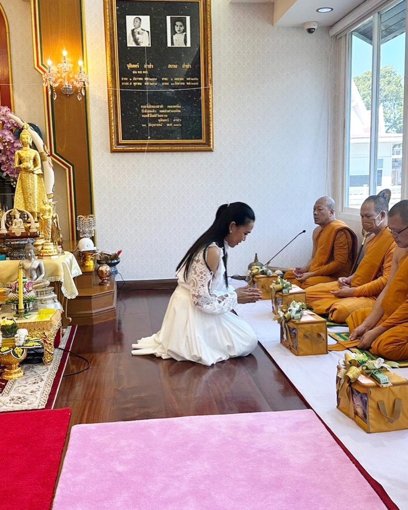 กาละแมร์ ถวายเป็นพระกุศล แด่พระองค์ภา ทรงหายจากอาการประชวร