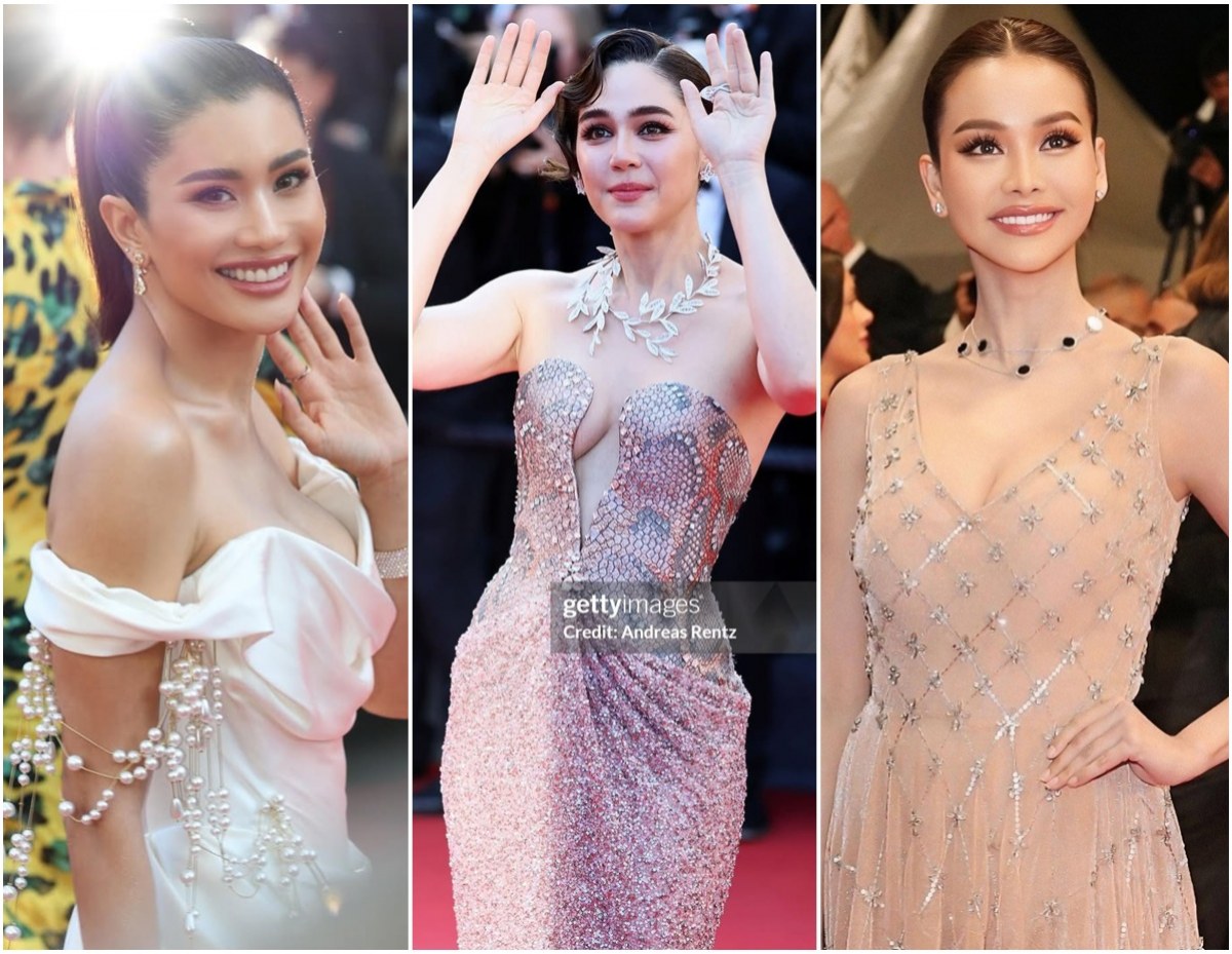 มีใครบ้าง ส่อง 5 สาวไทยเหยียบพรมเเดงคานส์ สวยฟาดต่างชาติเหลียว
