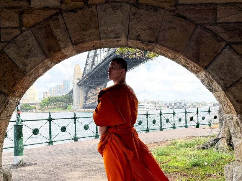 ส่องชีวิตล่าสุดนักเเสดงหนุ่ม ตอนนี้บวชอยู่ที่วัดไทยในออสเตรเลีย