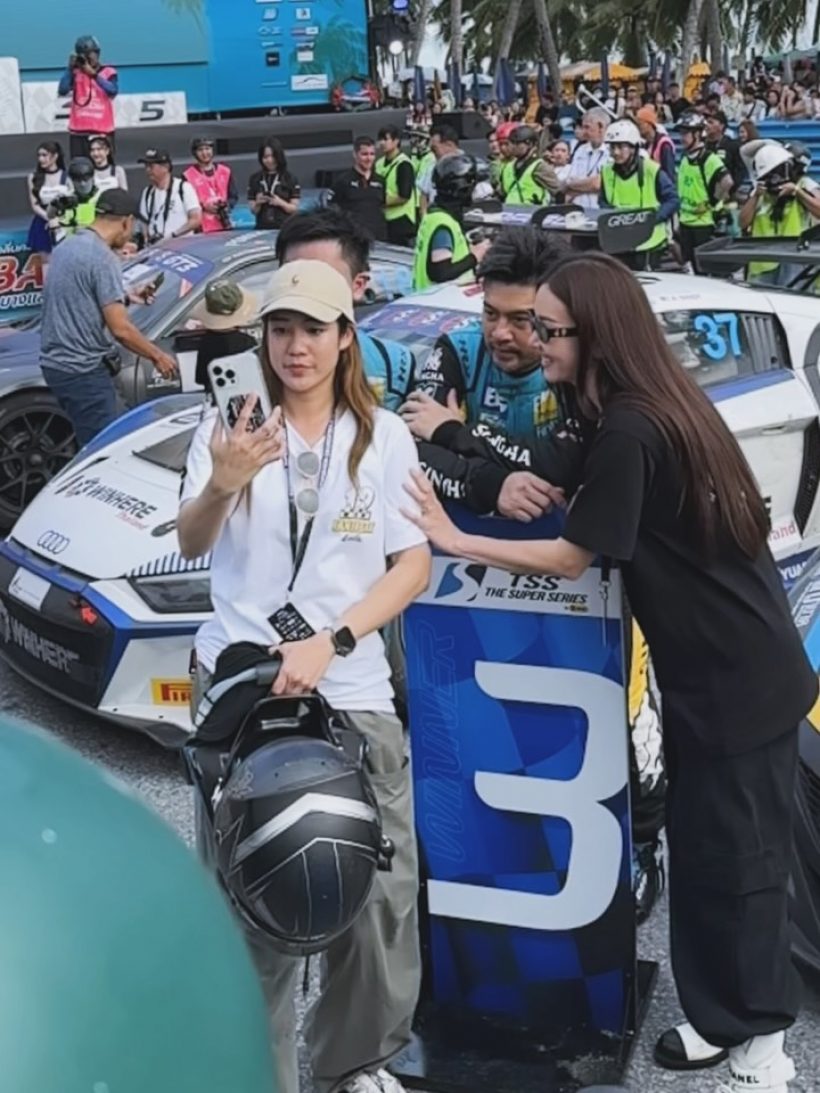ชมความน่ารัก นุ่น วรนุช กองเชียร์คนสำคัญของสามี ต๊อด ปิติ