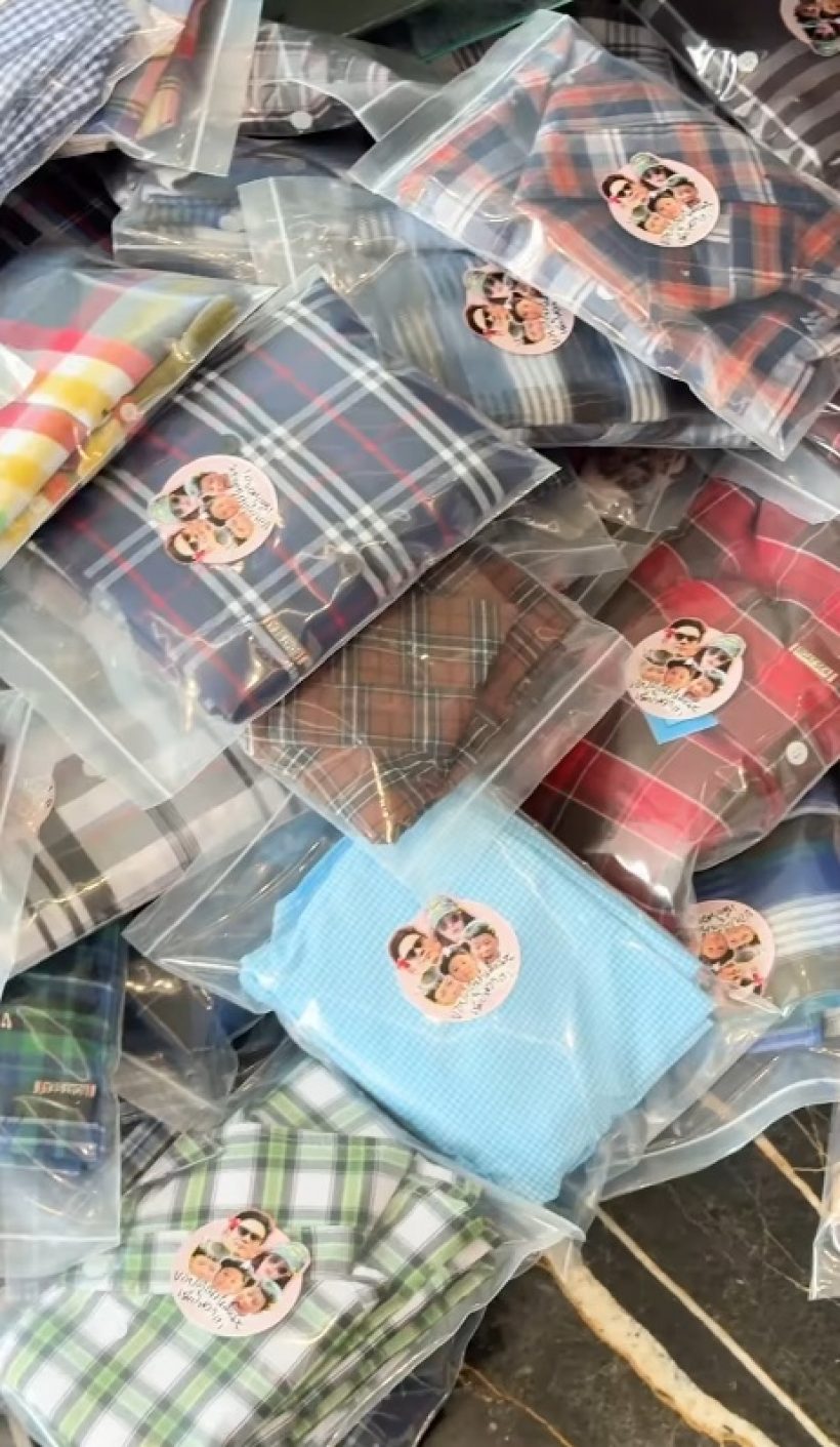 เปิดรถบรรทุก ชมพู่-น็อต ส่งของช่วยชายแดนไทย-กัมพูชาอีกครั้ง