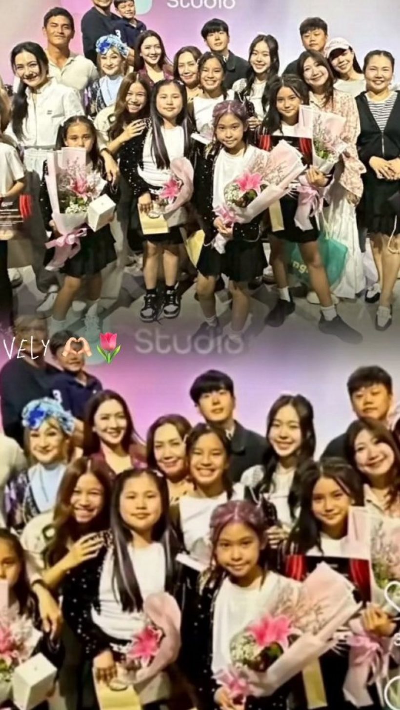 น้องปีใหม่ ขึ้นโชว์ทั้งร้องทั้งเต้น สงกรานต์-แอฟ-นนกุล เชียร์ติดขอบเวที