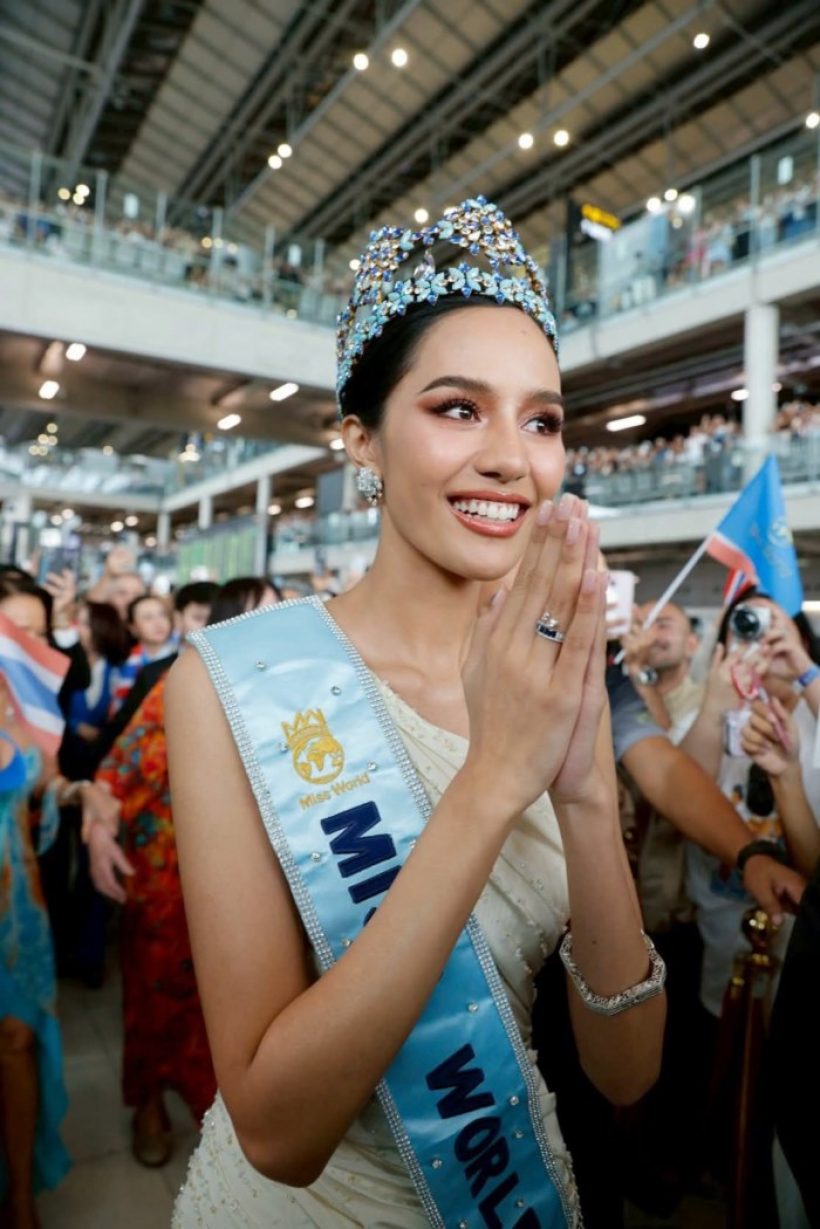 ควีนตัวจริง โอปอล Miss World โชว์น้ำใจช่วยเพื่อนนางงาม