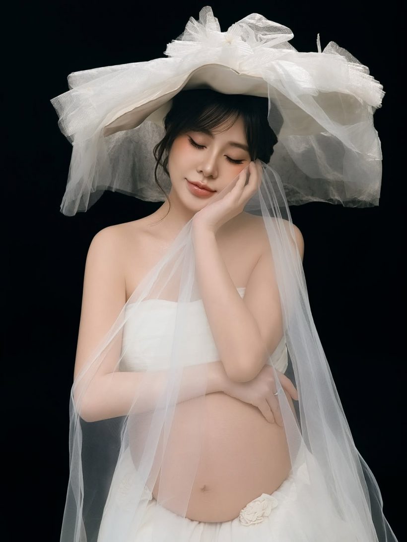 บีเบล อุ้มท้องใหญ่ถ่ายแบบ แฟนๆอวยยศ เป็นแม่ที่สวยที่สุด