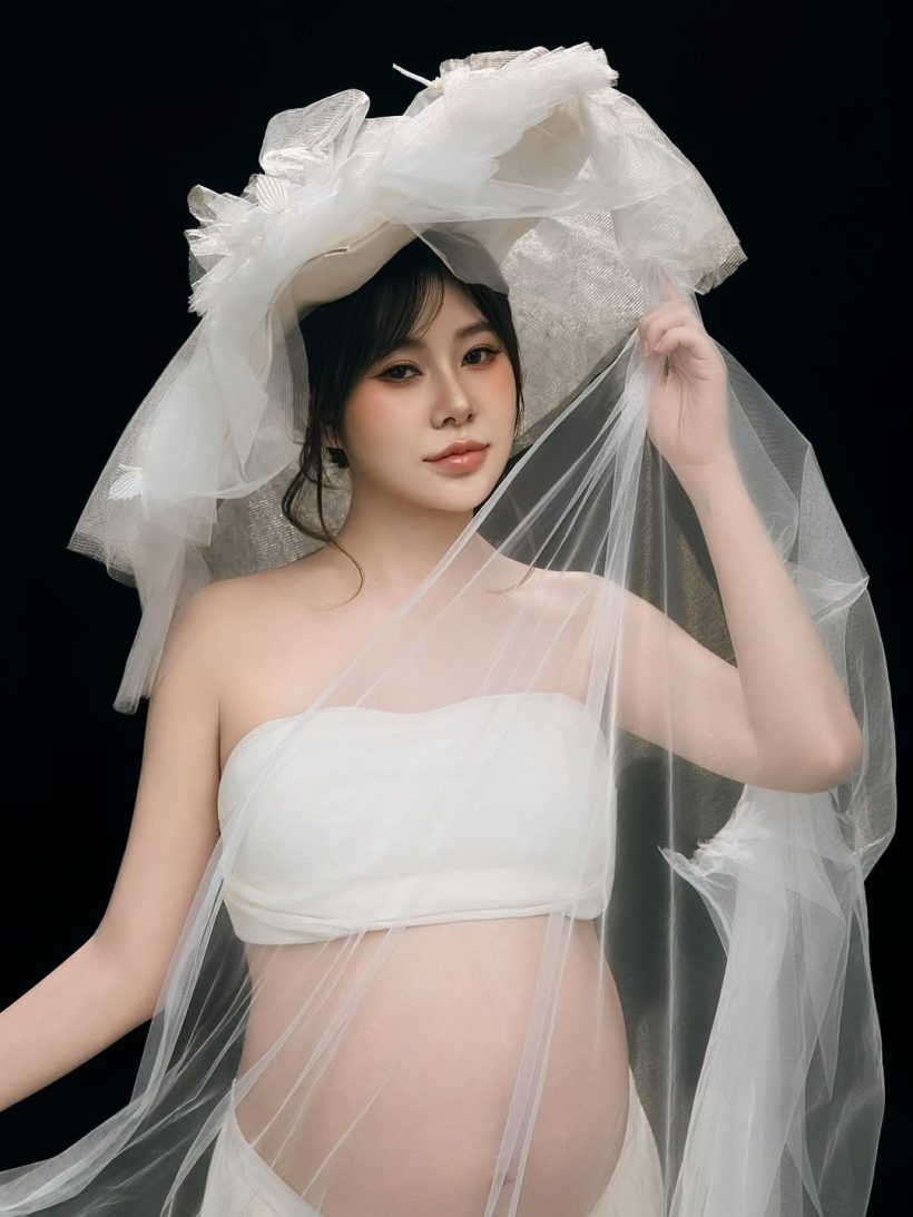 บีเบล อุ้มท้องใหญ่ถ่ายแบบ แฟนๆอวยยศ เป็นแม่ที่สวยที่สุด