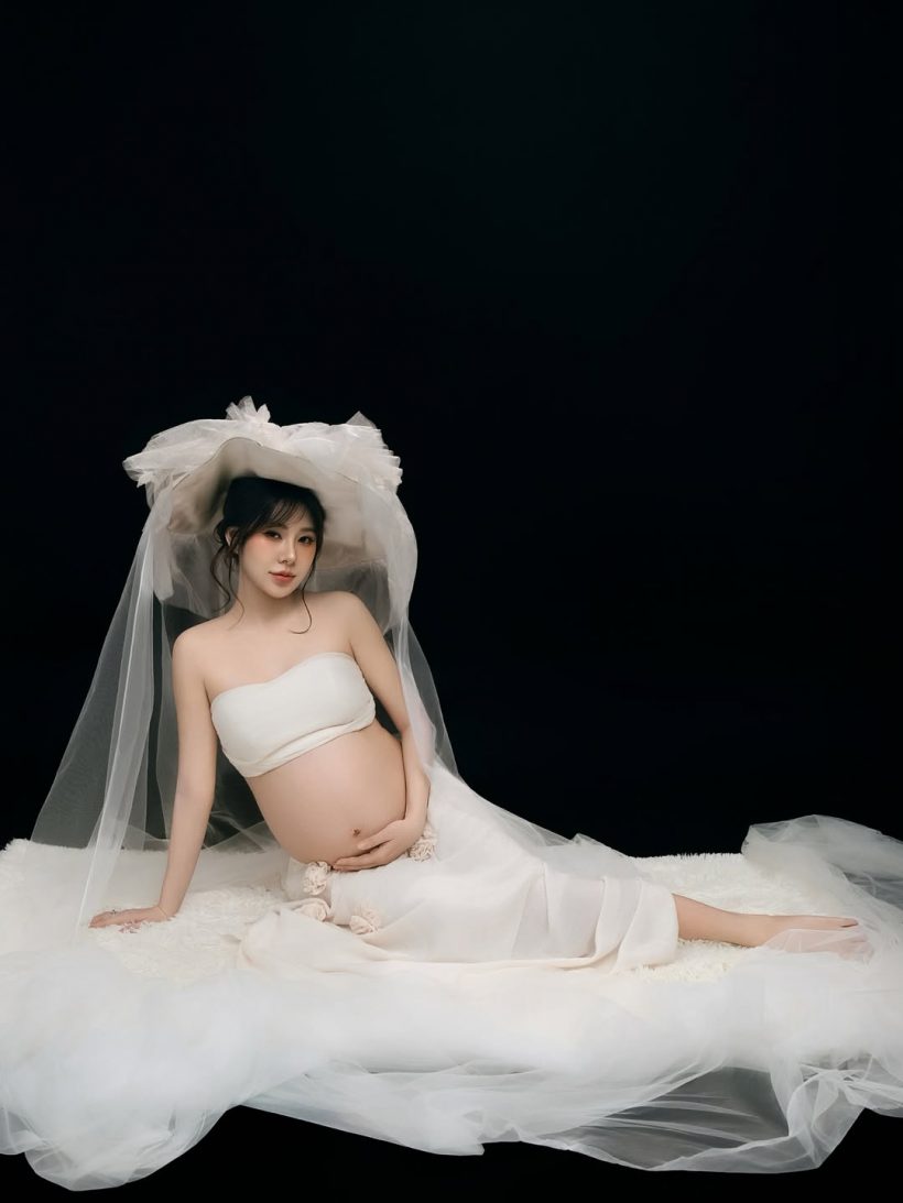 บีเบล อุ้มท้องใหญ่ถ่ายแบบ แฟนๆอวยยศ เป็นแม่ที่สวยที่สุด