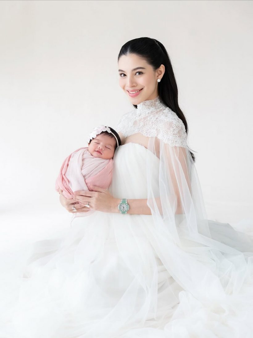 นางฟ้าตัวน้อยลืมตาดูโลก! แคท ซอนญ่า เปิดตัวลูกสาวคนที่ 2