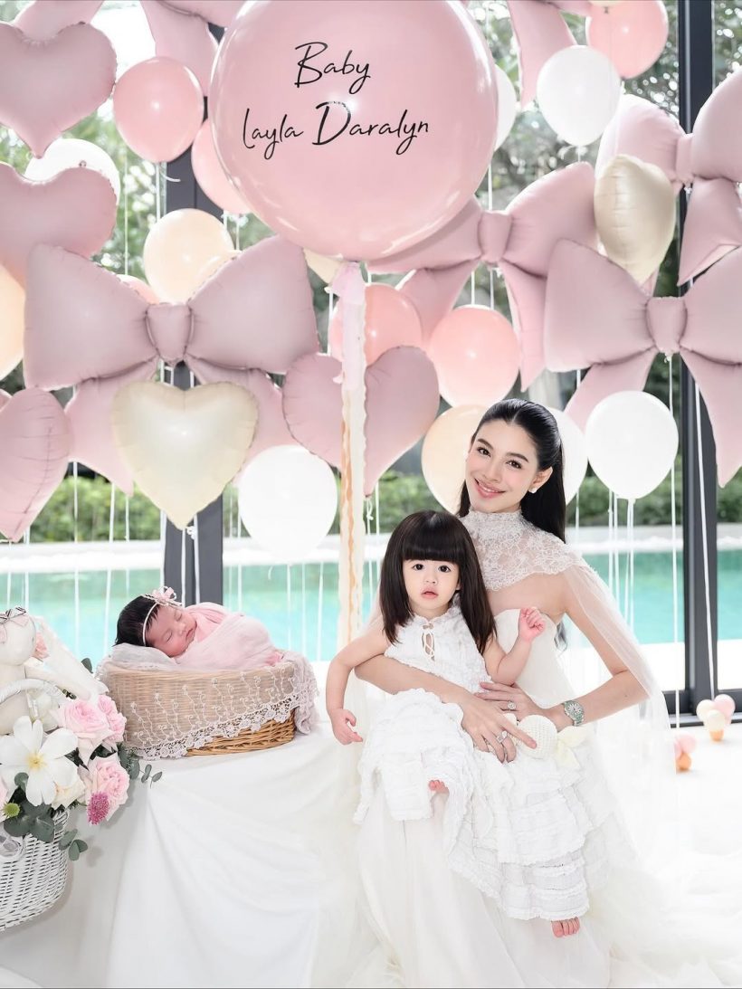 นางฟ้าตัวน้อยลืมตาดูโลก! แคท ซอนญ่า เปิดตัวลูกสาวคนที่ 2