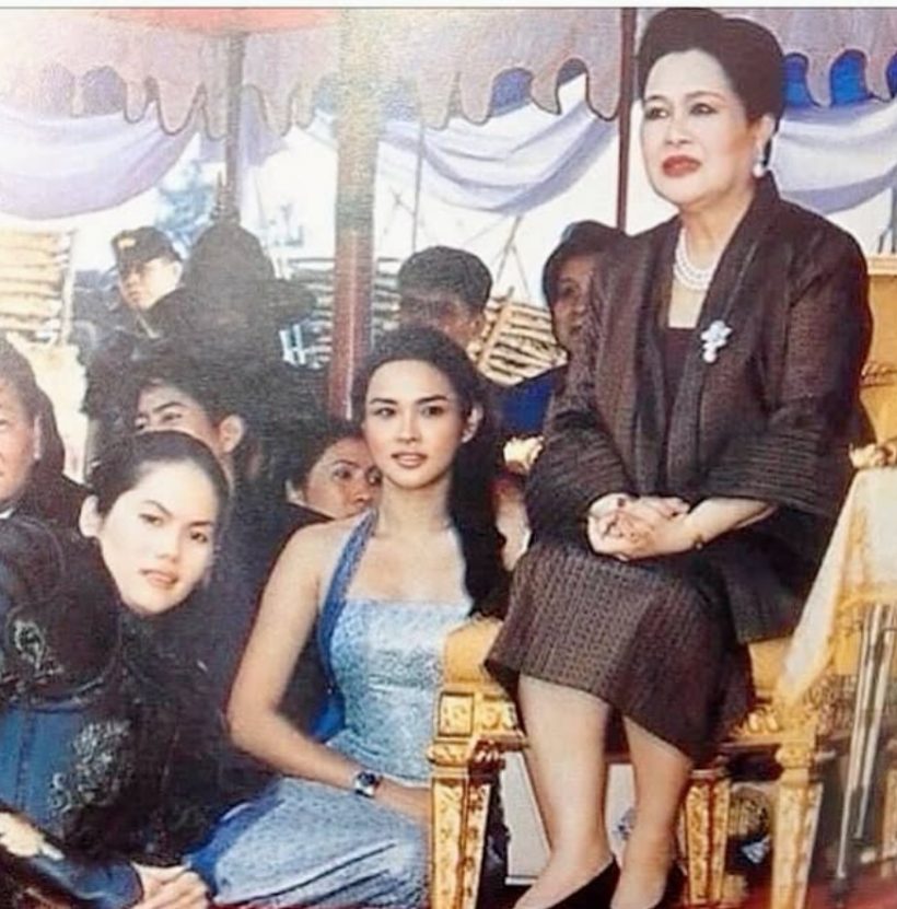 ใหม่ เจริญปุระ เผยภาพ สมเด็จพระพันปีหลวง เสด็จเยี่ยมกองถ่าย
