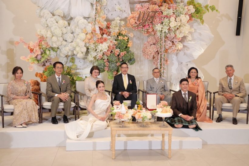 เปิดโฉมหน้าประธานงานหมั้น มายด์-พาย ระดับตำนานวงการบันเทิง