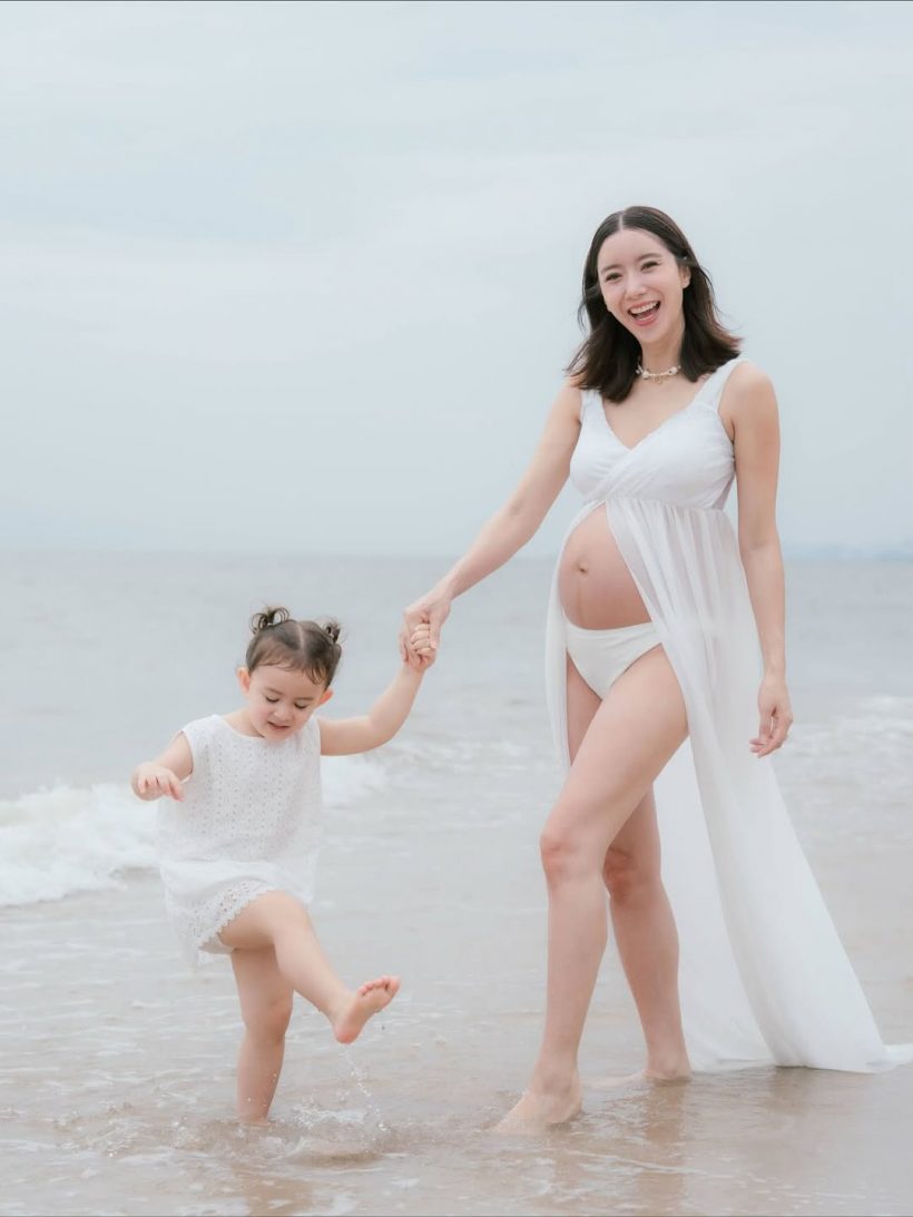 เปิดนาทีลุ้น! ไอซ์ อภิษฎา อั้นเเทบไม่ไหวเกือบคลอดกลางรายการ