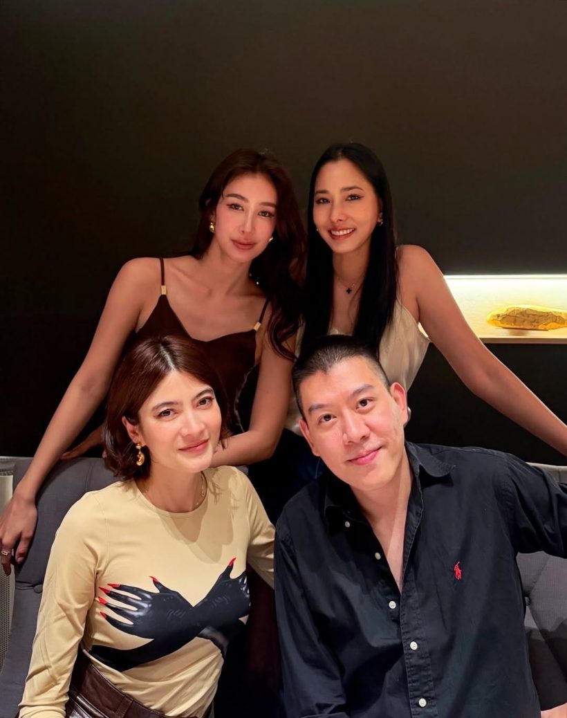 เฮดังๆ! มาร์กี้-มิ้นต์ ร่วมฉลองอดีตดาราหนุ่มคนนี้ได้เลื่อนยศ