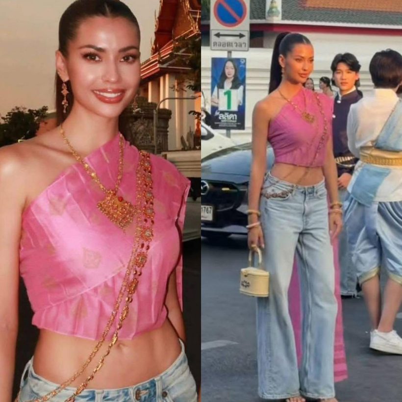 จบดราม่า! ร้านผ้าดังป้อง เเอนโทเนีย หลังเจอเเซะห่มสไบจีน