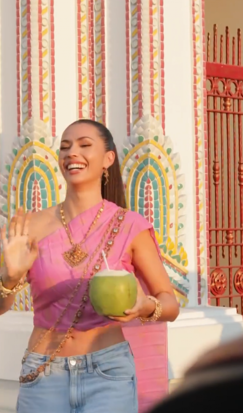 จบดราม่า! ร้านผ้าดังป้อง เเอนโทเนีย หลังเจอเเซะห่มสไบจีน