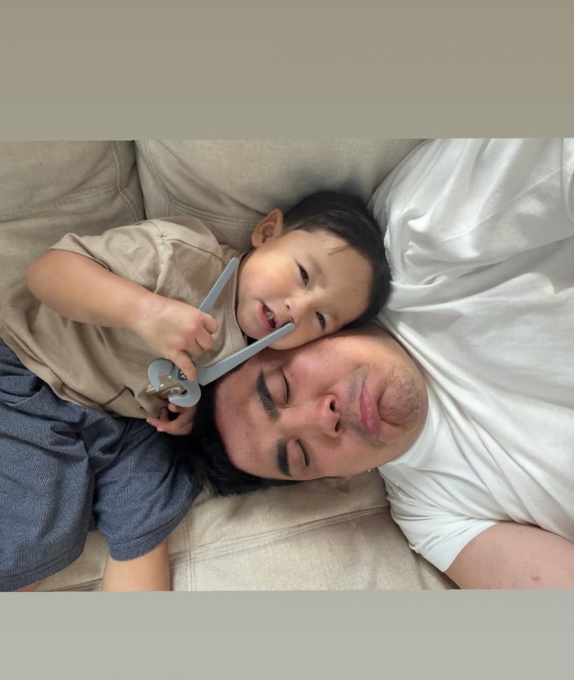 แจ็ค แฟนฉัน โพสต์ล่าสุดถึงลูก-ใบหม่อน ชาวเน็ตแนะใจเย็น